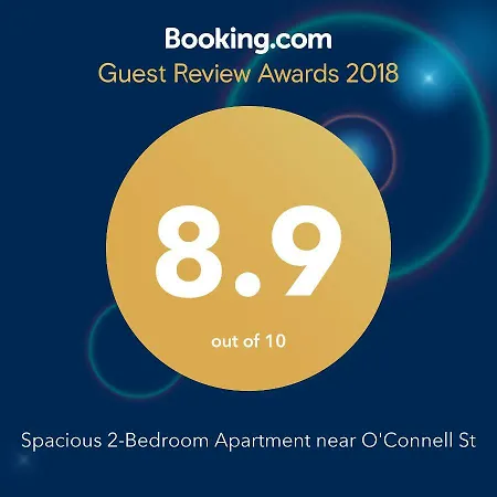 Spacious 2-bedroom Near O'connell St Lejlighed Dublin